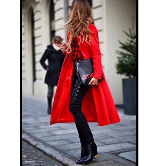 Red Wool Jacket - Picture 4 of 9